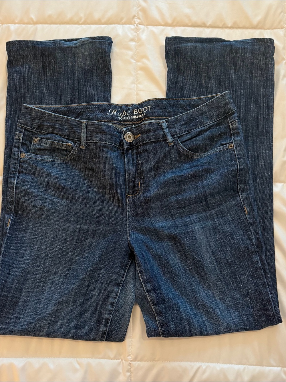 Tommy Hilfiger Boot Cut Women's Dark Blue Denim Jeans